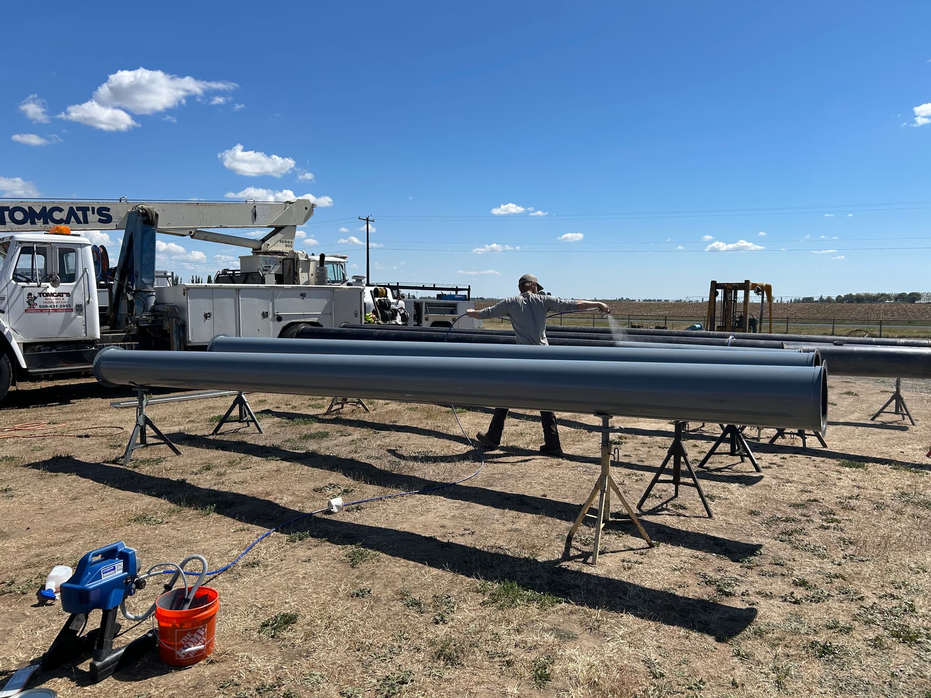 Airless Spray Gun Upgrade for Cleaner Pipe Finishing image
