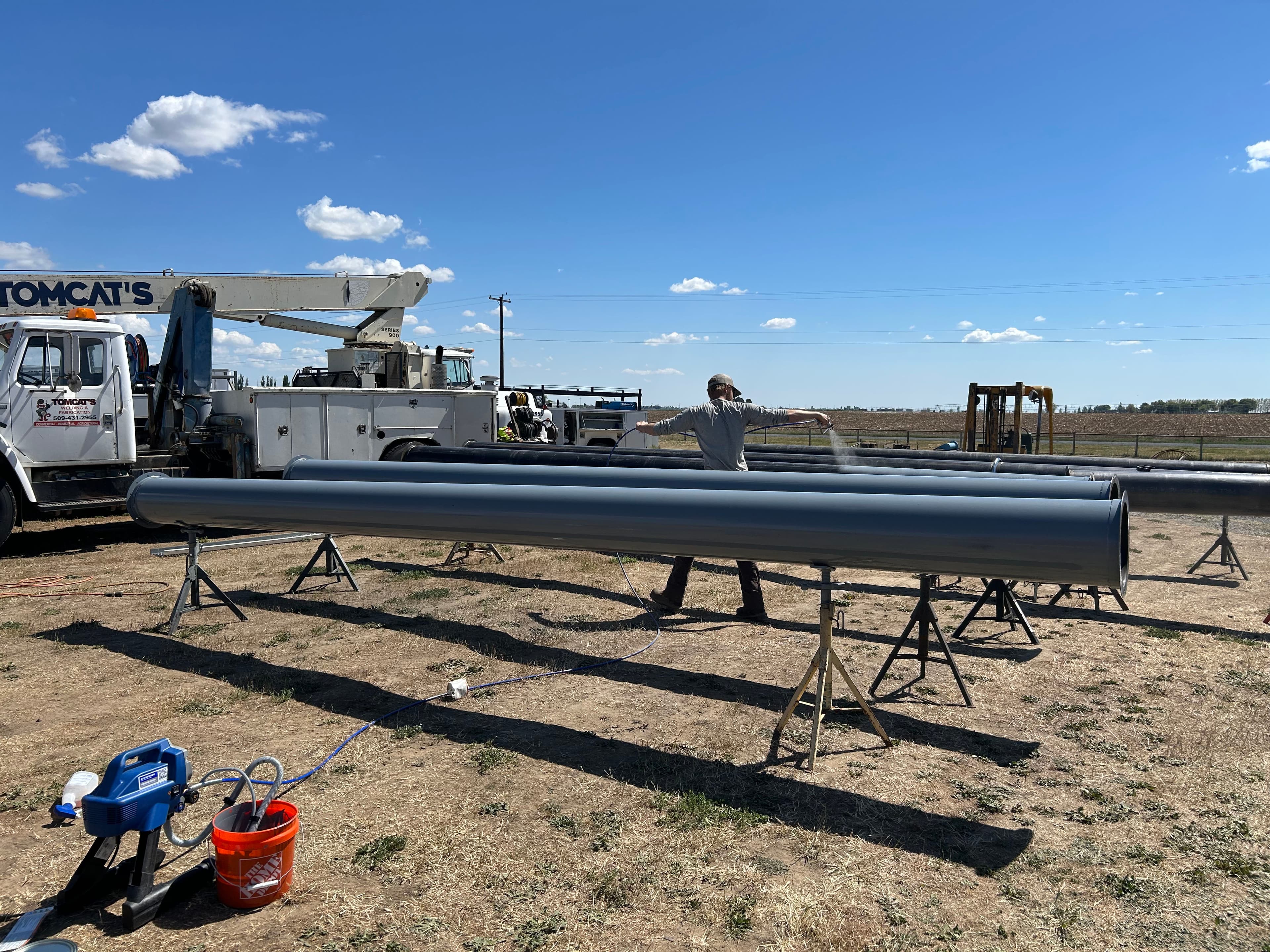 Project Airless Spray Gun Upgrade for Cleaner Pipe Finishing image