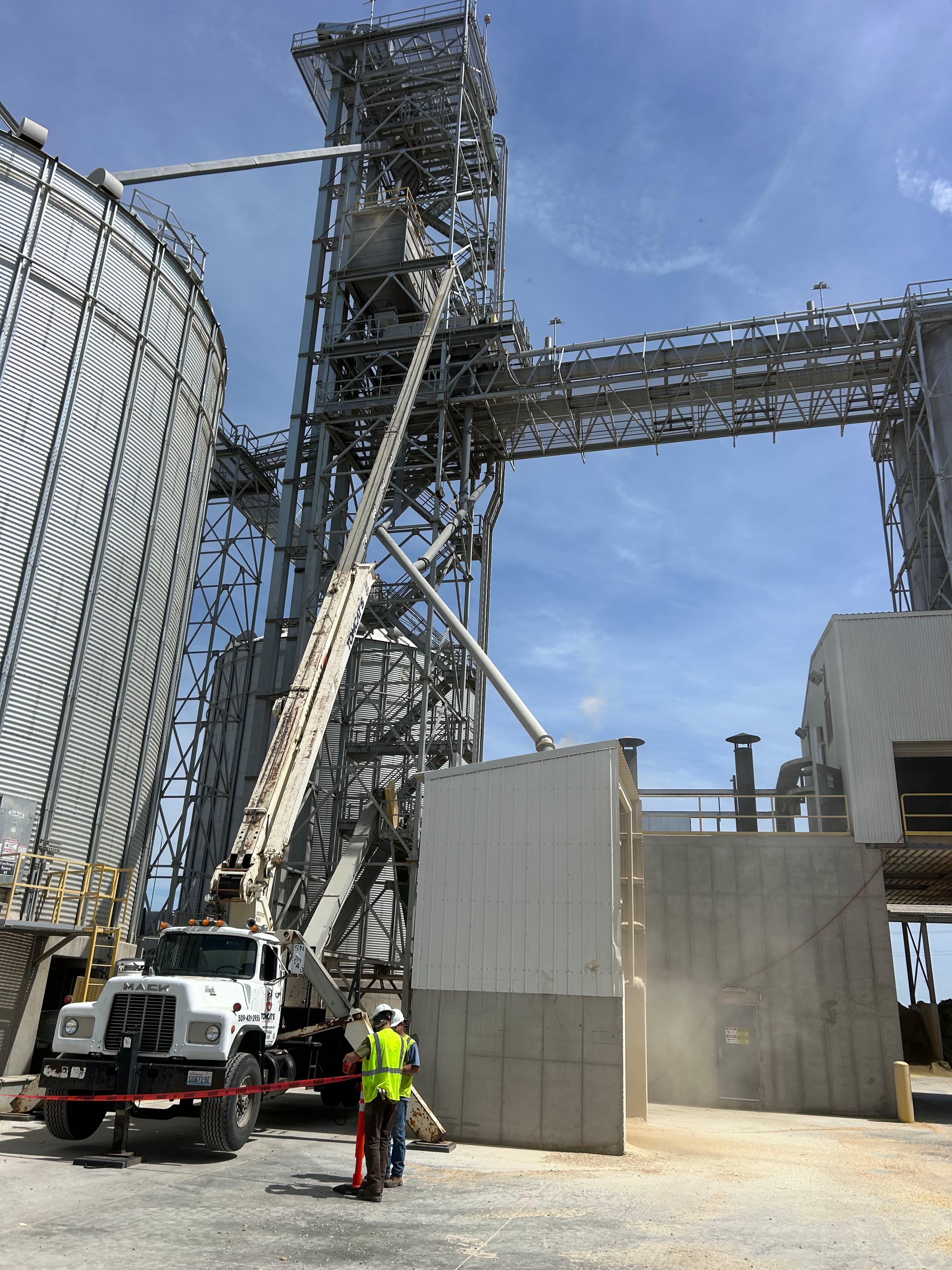 Project 120 Feet of Feedlot Flume Installation Done Right image