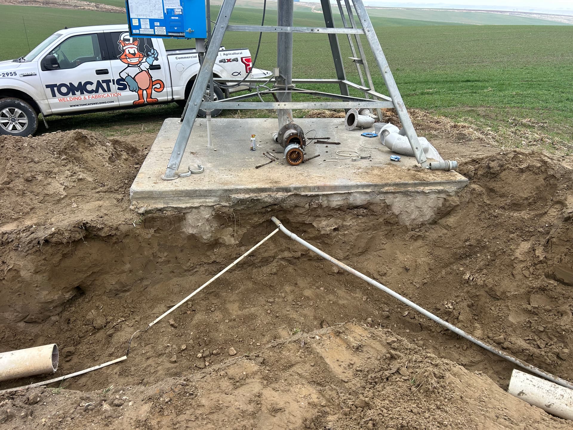 Stainless Mainline Pivot Tie-Ins for Enhanced Irrigation image