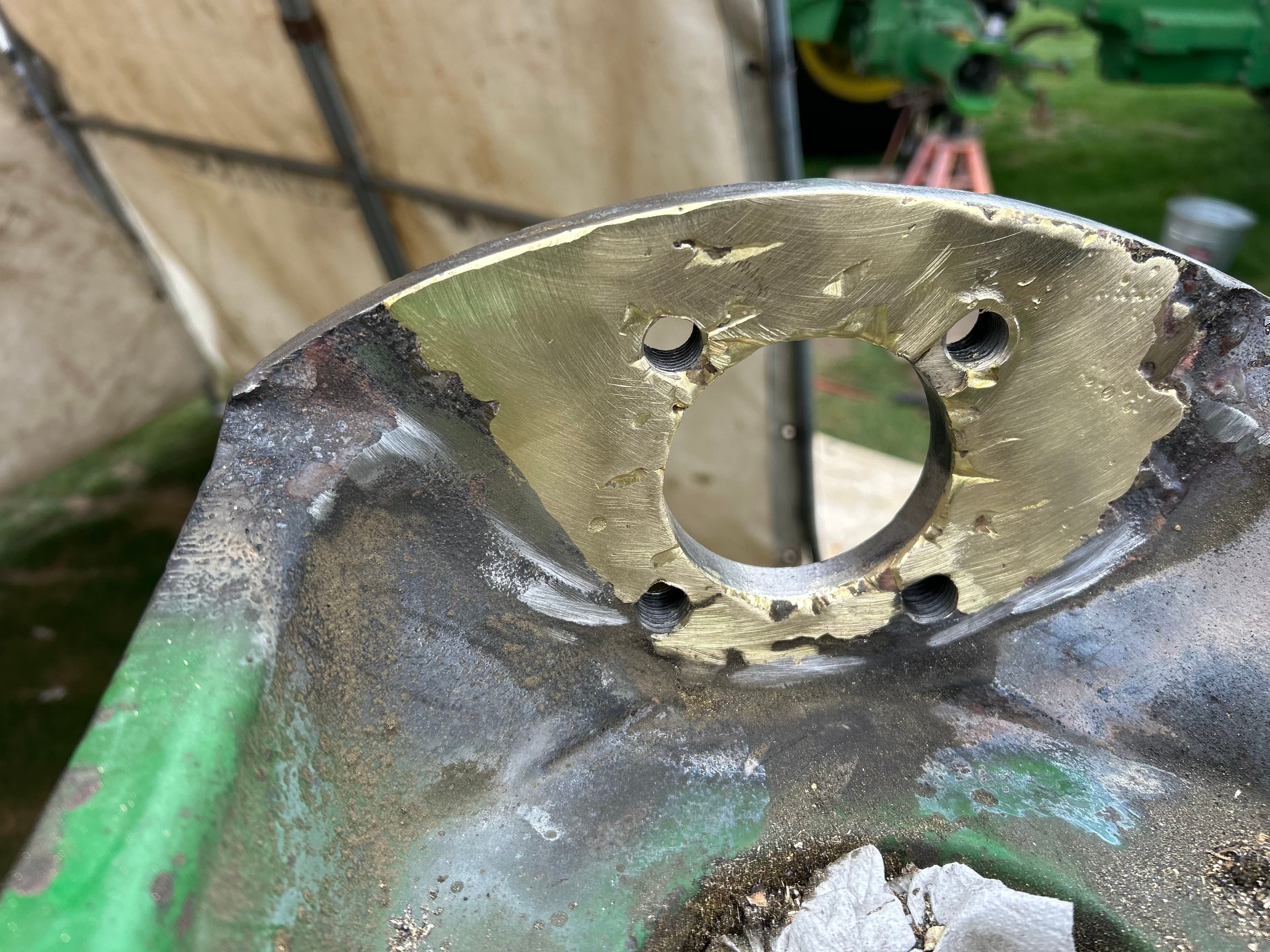 Project Mastering John Deere Tractor Repairs at Tomcat's Welding and Fabrication image