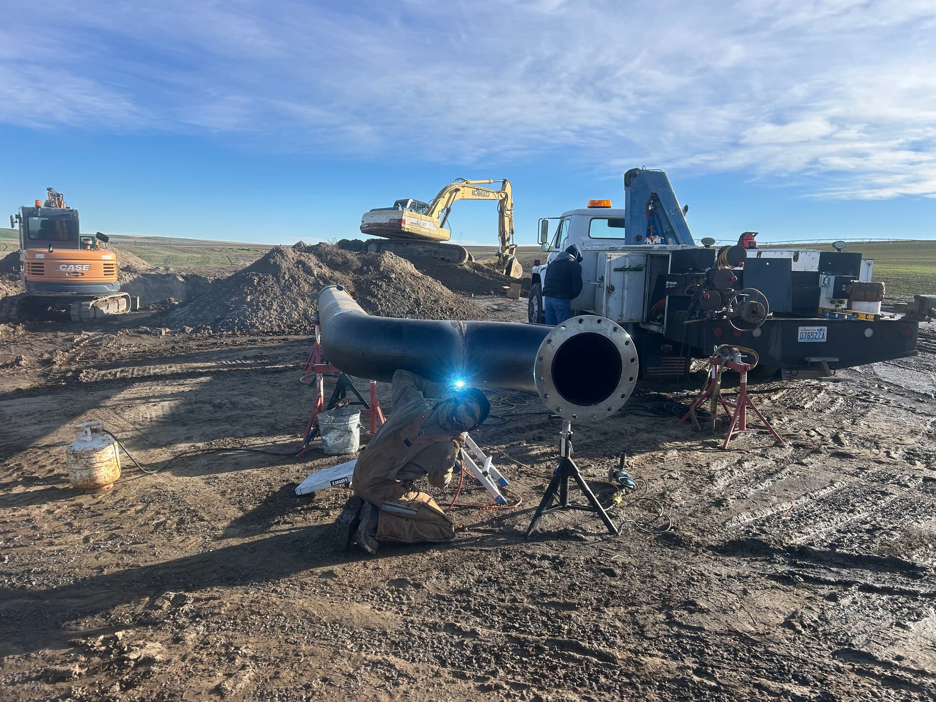 Gallery photos for Pipeline Project: Expert Welding and Fabrication: Image #1