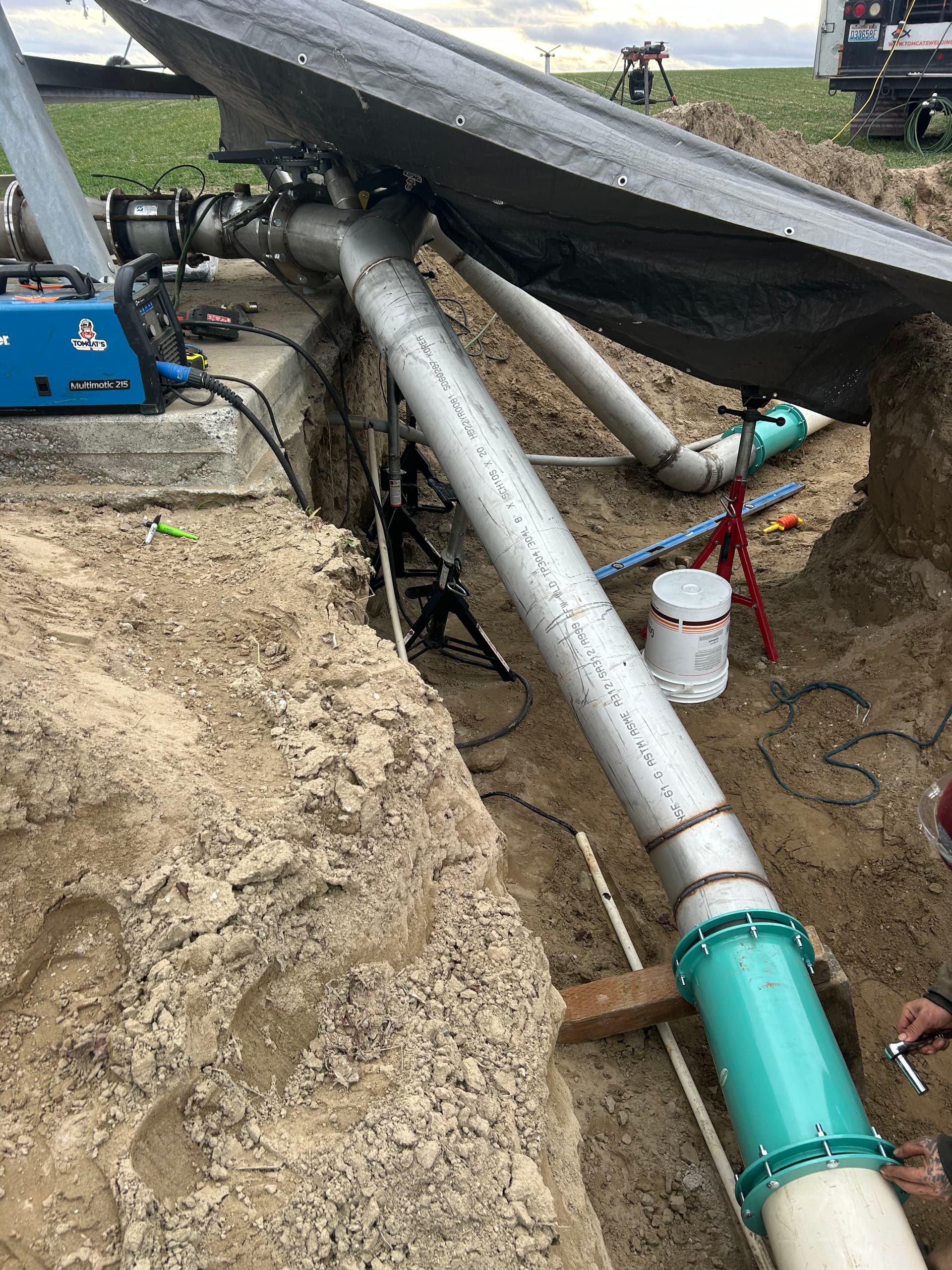 Gallery photos for Stainless Mainline Pivot Tie-Ins for Enhanced Irrigation: Image #2