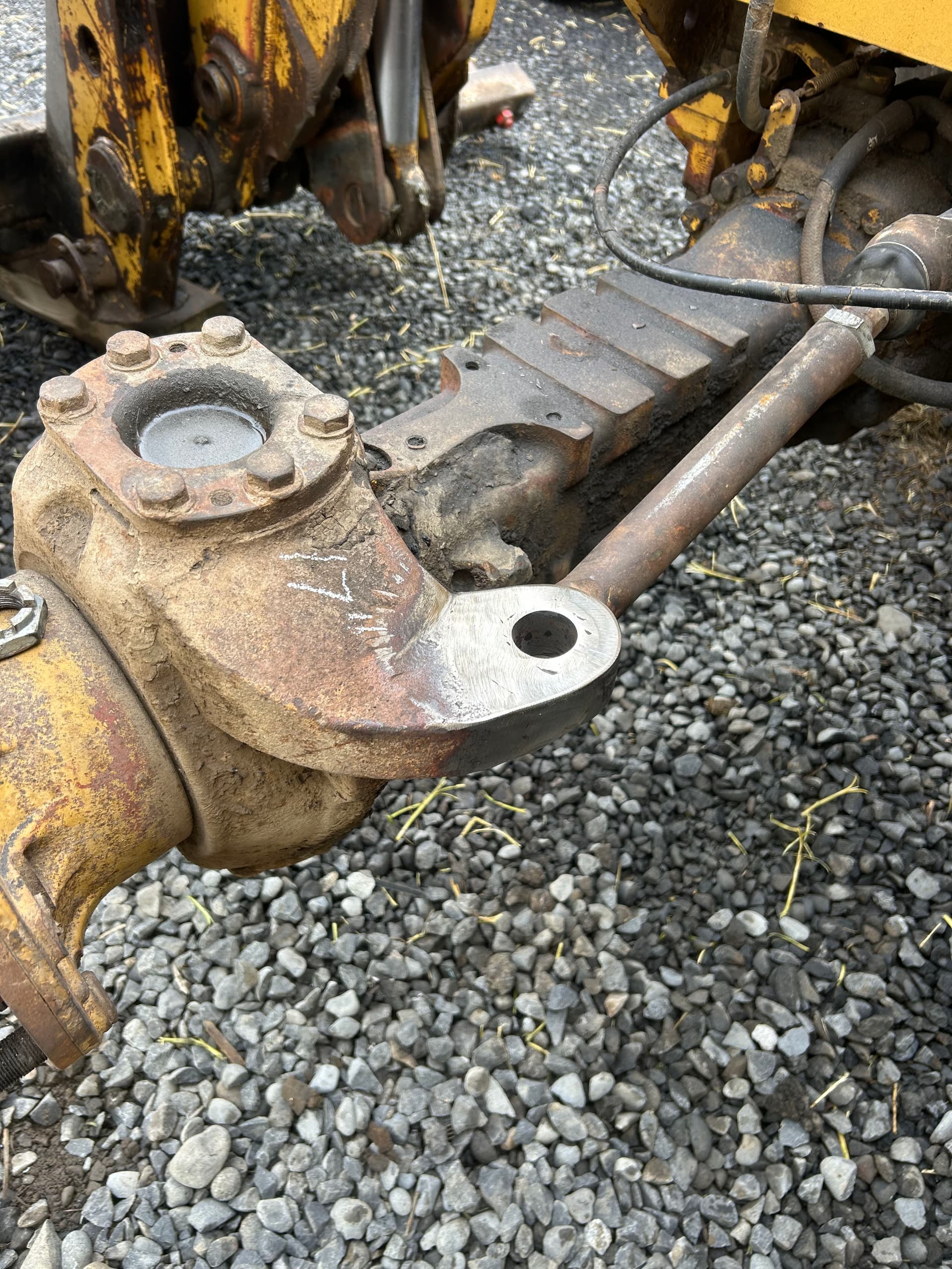 Telehandler Repair - Expert Tie Rod End Fix