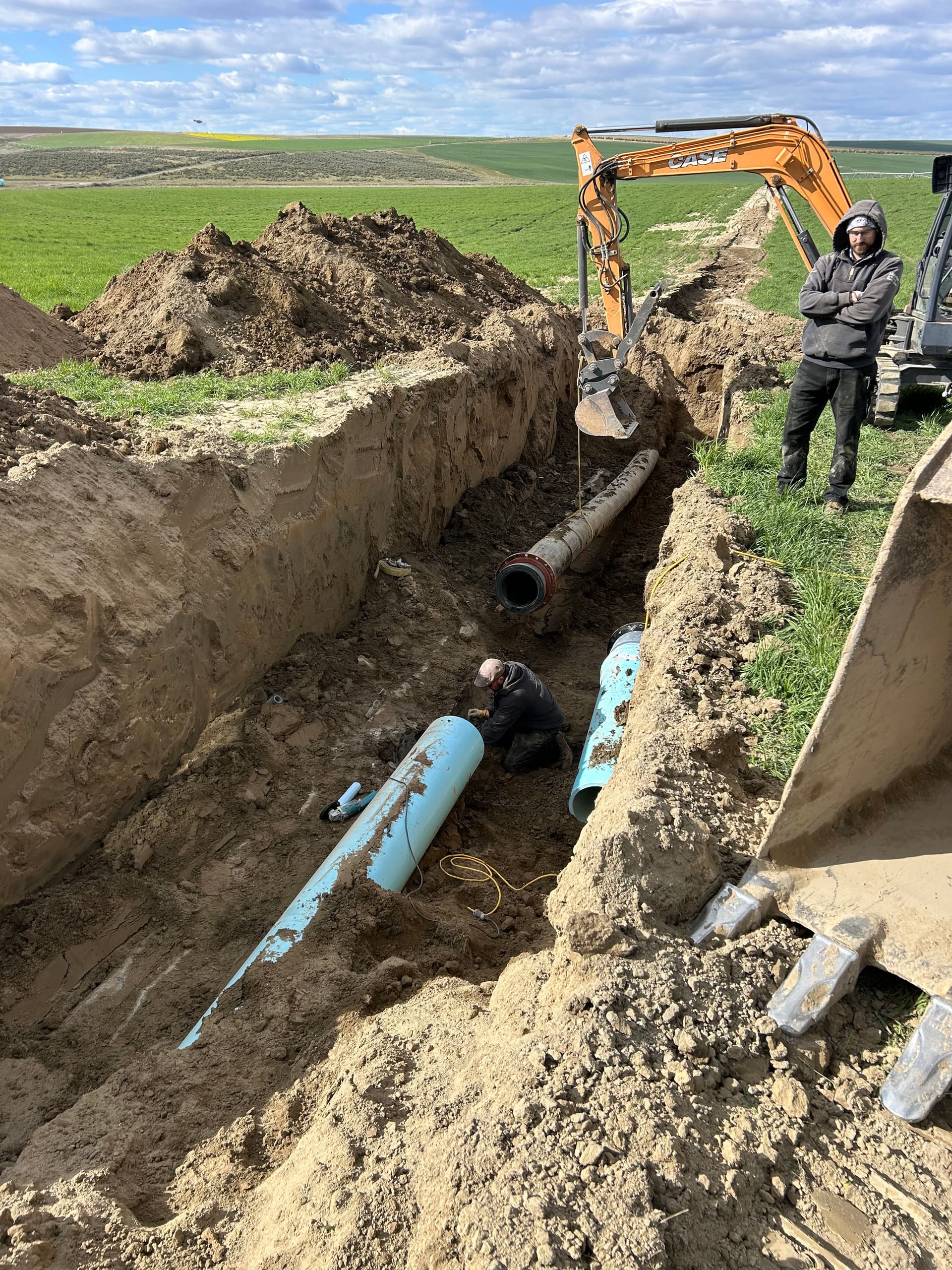 16-Inch Irrigation Mainline Repair Done Right image