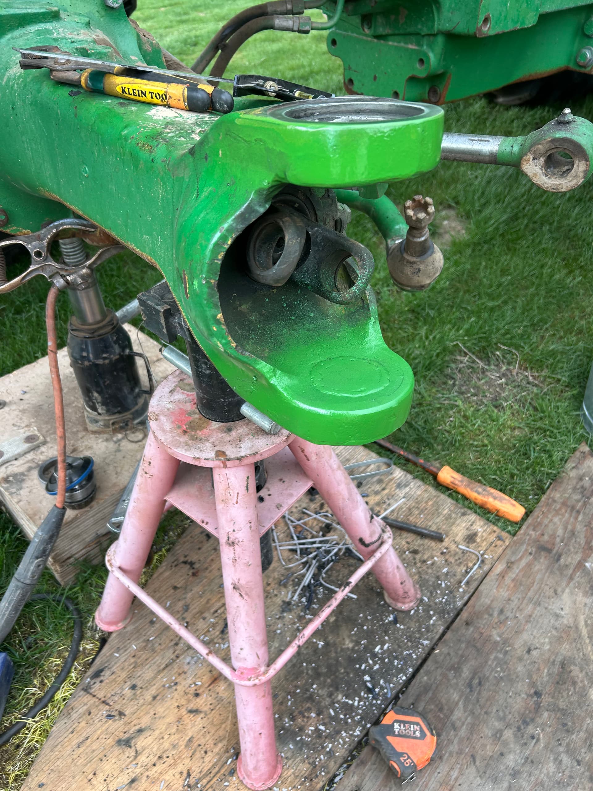 Gallery photos for Mastering John Deere Tractor Repairs at Tomcat's Welding and Fabrication: Image #3