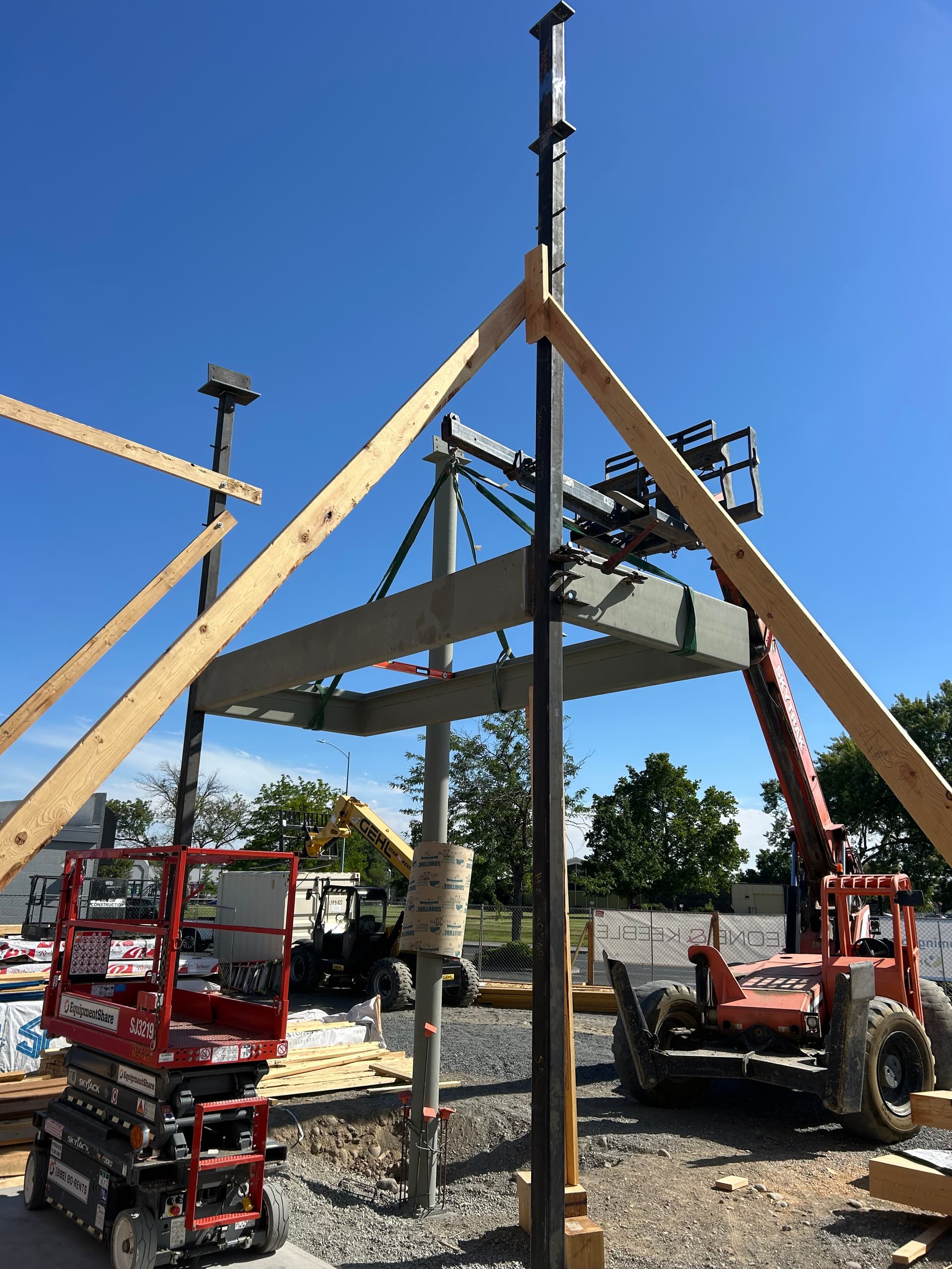 Gallery photos for WABO Certified Welder On-Site for Commercial Canopy and Steel Work: Image #2