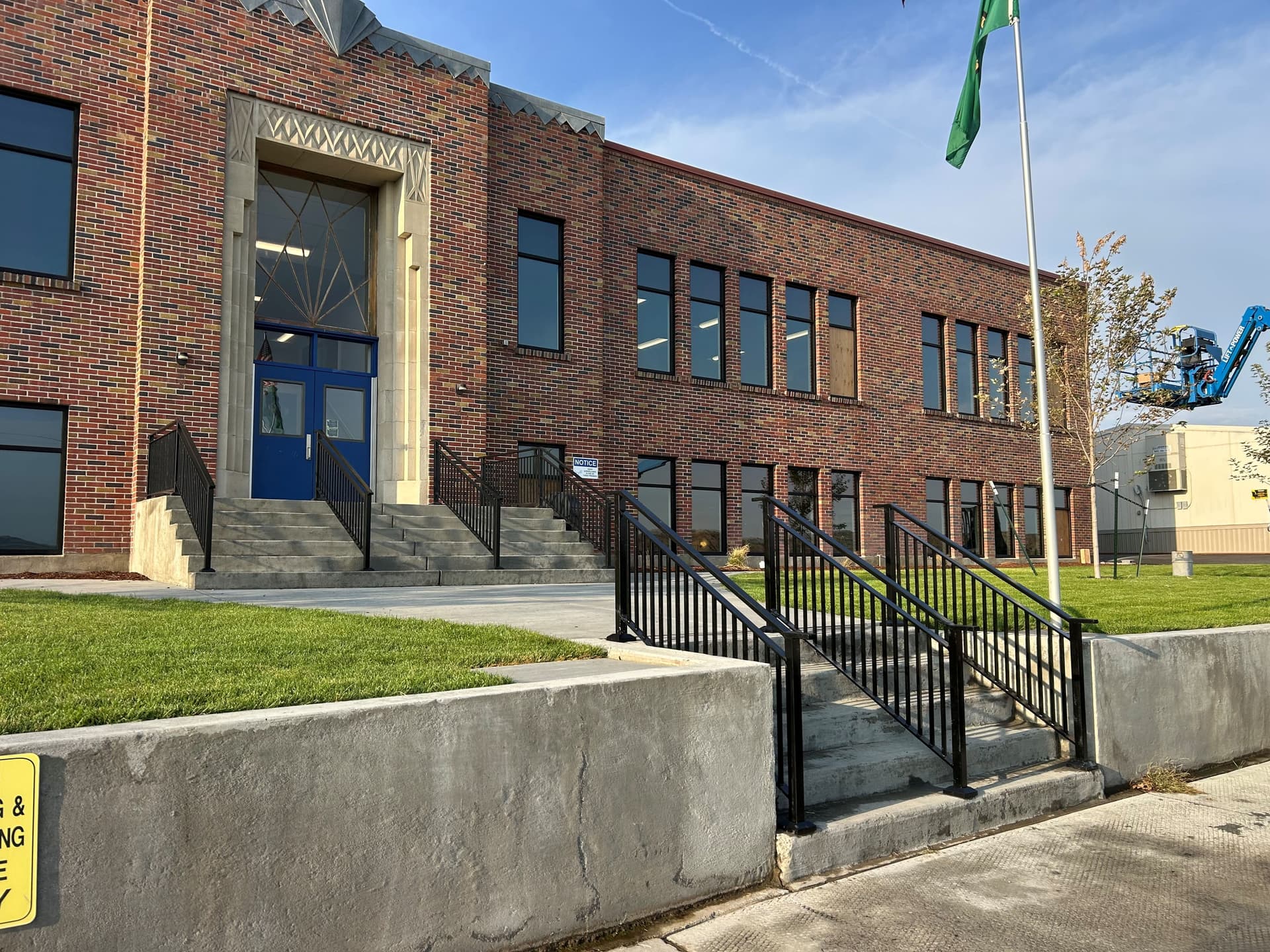 School Entrance Handrail Replacement Done Right image